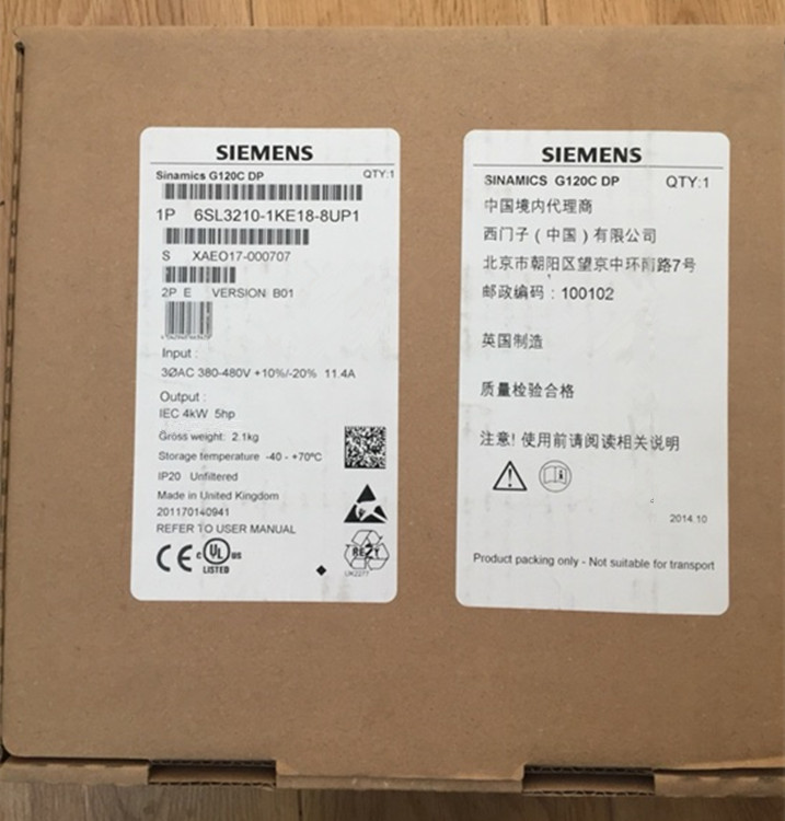 6SL3210-1KE18-8UP1 G120C׃l4KW