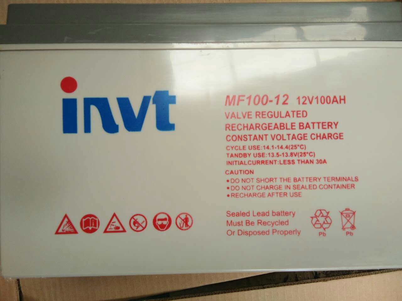 INVT MF100-12 12V100AH늳 Ӣv늳