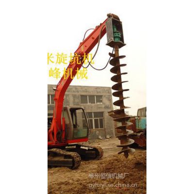 供應挖掘挖坑機可用于立柱，埋桿，植樹挖 廠家挖掘機改裝挖坑機