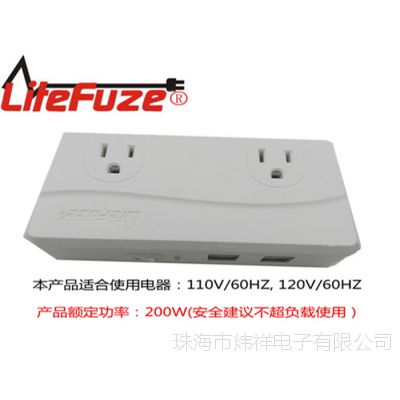 litefuze׃220vD110v/60hz usbʽ늼60hz׃50hz/200w