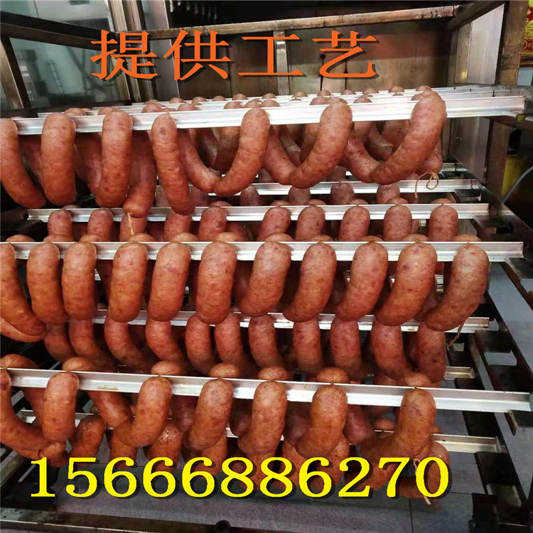 全自動紅腸煙熏烤爐 ，紅腸煙熏烤機器設備