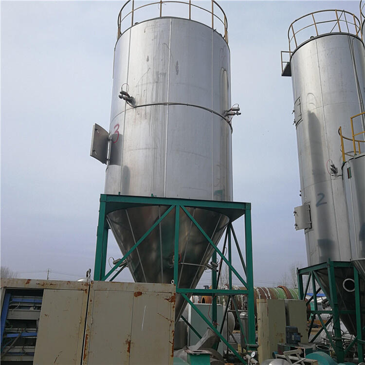 新疆二手旋轉噴霧干燥機250型全自動生產適用于膏狀物料