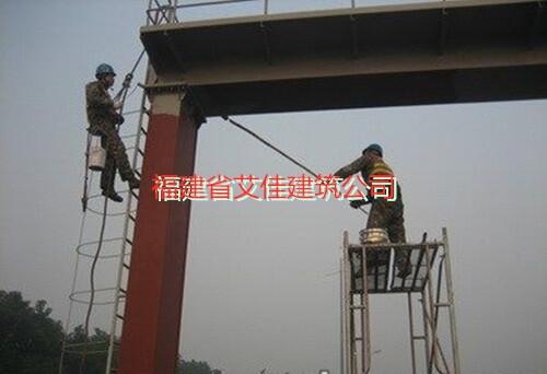 莆田龍門吊防腐涂層的施工
