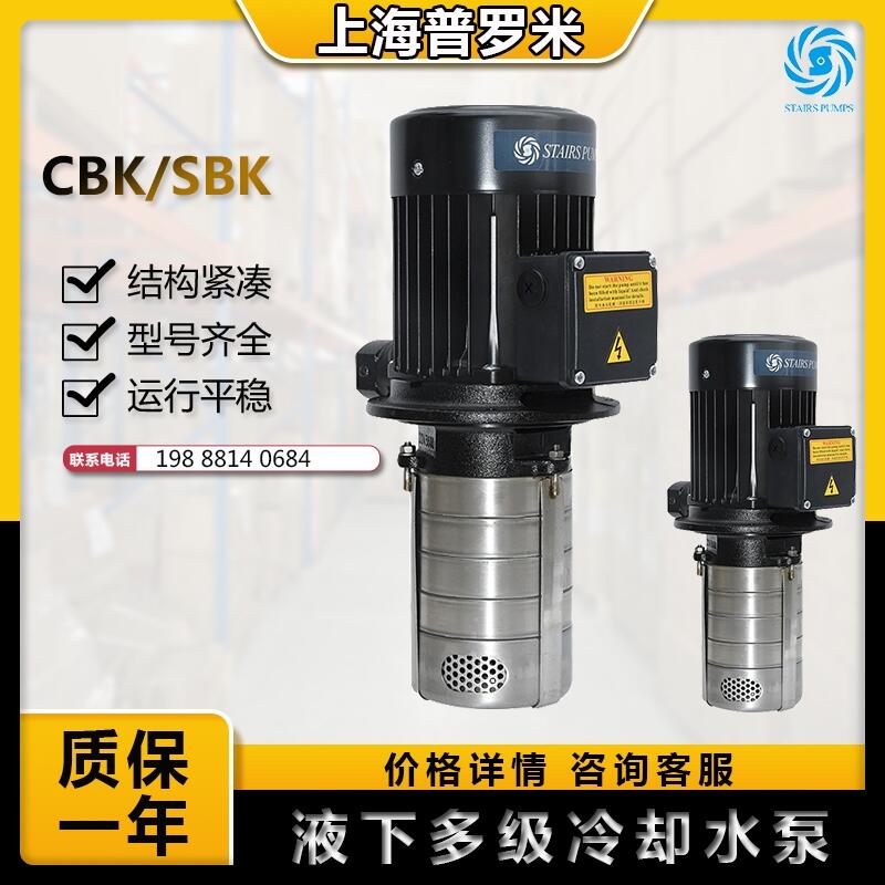 CBK2-60/6臺灣斯特爾機床低壓浸入式機床冷卻提升泵