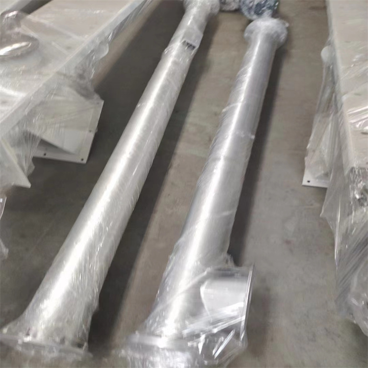 礦山螺旋輸送機(jī)定制 加厚葉片 U型污泥粉末絞龍上料機(jī)