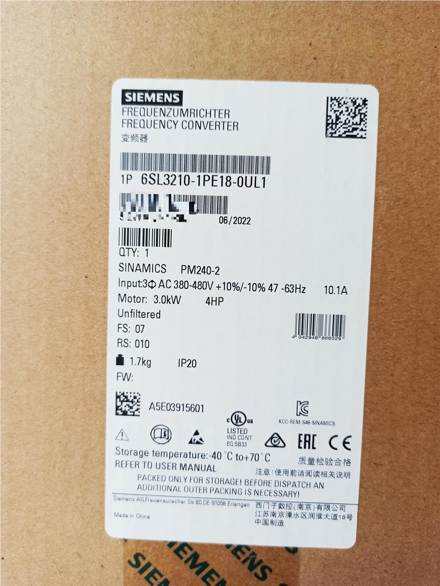 TG120 ģK 6SL3210-1PE18-0UL1 ԭbF(xin)؛