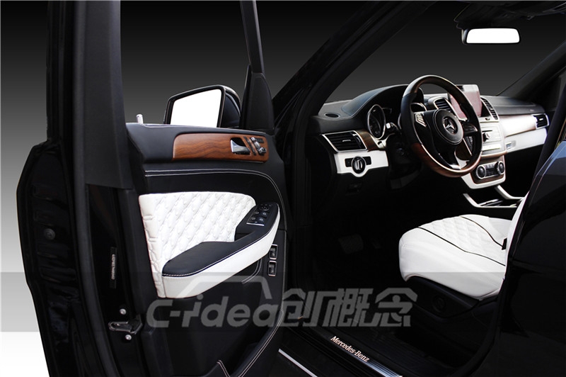奔馳GLS450定制半隔斷內飾,帶你享受舒適的體驗