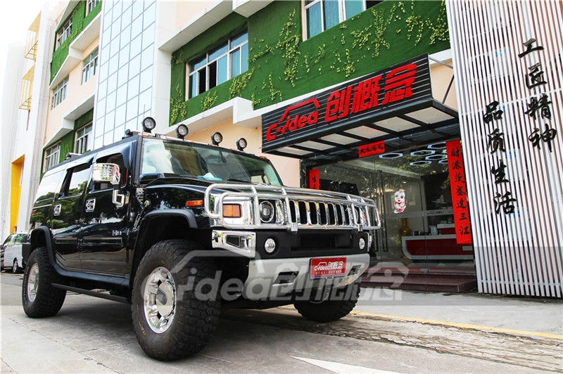 悍馬H2隔斷內飾改裝案例分享,喜歡的車主可以來看看